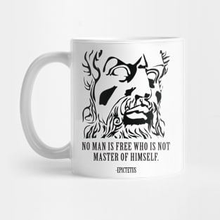 No Man Is Free Who Is Not Master Of Himself. Mug